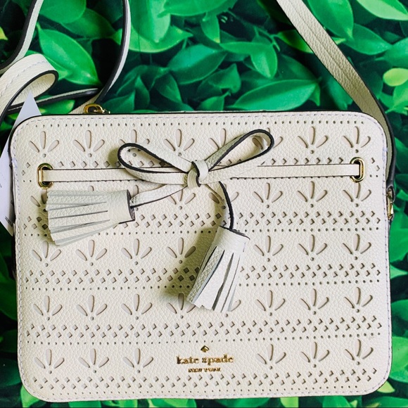 kate spade Handbags - Kate spade Camera bag hayes perfect bright white